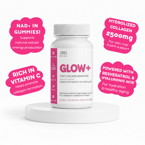 Jovi GLOW+ NAD⁺ & Collagen Gummies