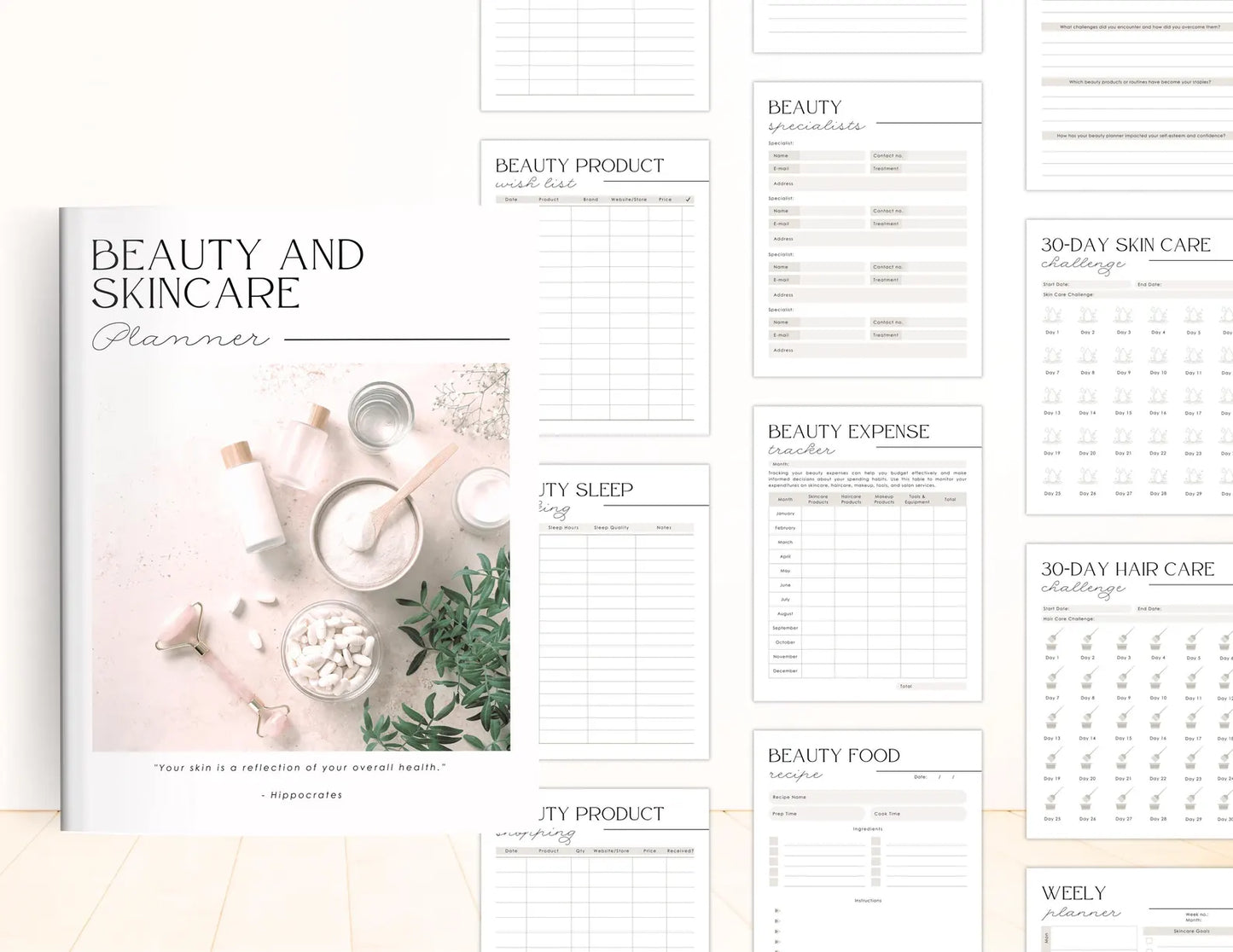 Beauty & Skin Planner