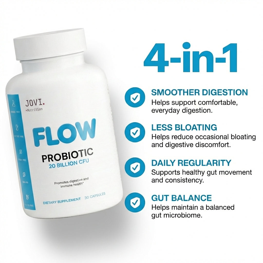 Jovi FLOW |  Probiotic 20 Billion CFU